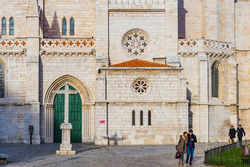 La iglesia de Santa María de La Antigua, uno de los símbolos de la ciudad.