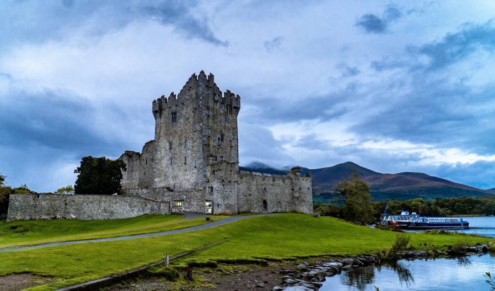 El castillo medieval de Ross, construido en la primera mitad del siglo XV.