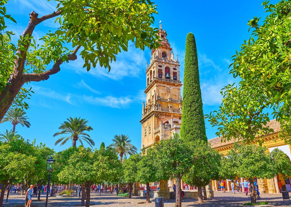 Patio de los Naranjos, en Córdoba.