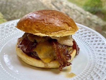 Hamburguesa de Berty´s Burger (Gijón), segunda clasificada. J.C. CAPEL