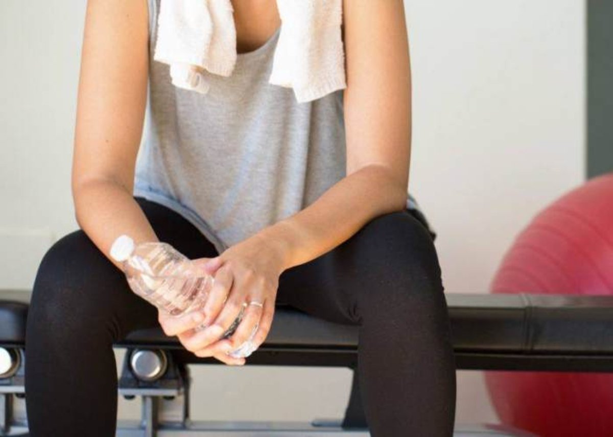 Persona medicada ejercicio