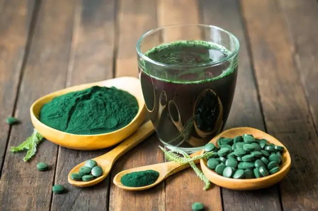 Bebida saludable de Espirulina