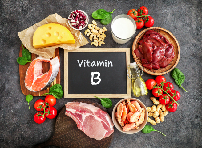 Alimentos que contienen alguna de las 8 sustancias del conjunto vitamínico B.